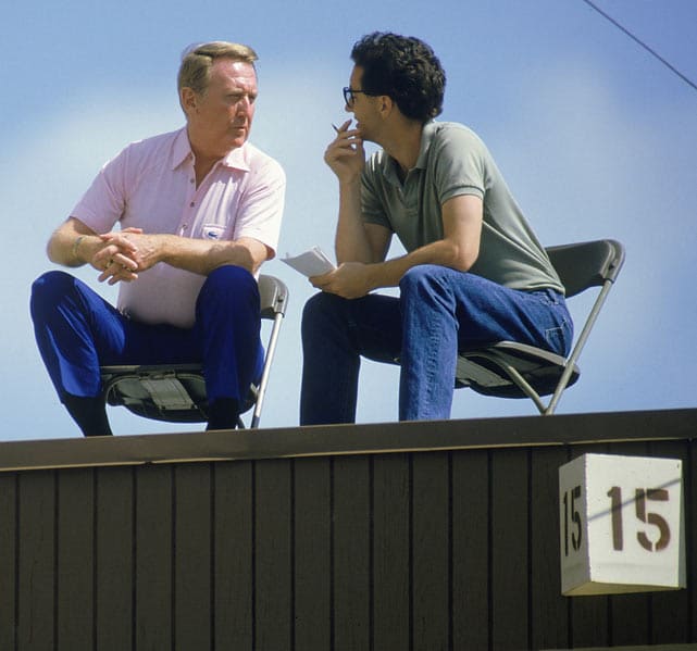  Vin Scully and Rick Reilly 